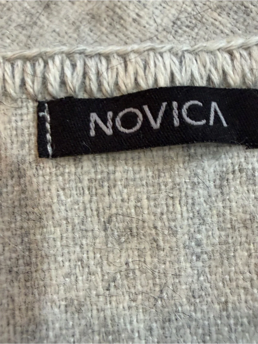 Novica Alpaca Wool Blend Scarf 66